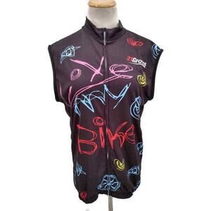 NWT 21 Grams Bicycle jersey back pockets zip up size XXXL